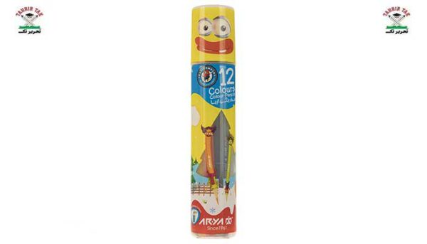 مداد رنگی 12 استوانه ای مدل 3051